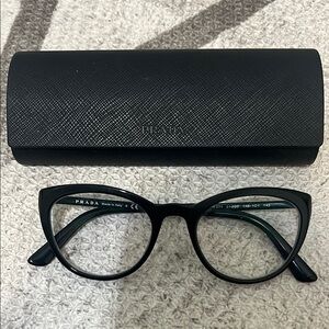 Prada Black Modern Glasses